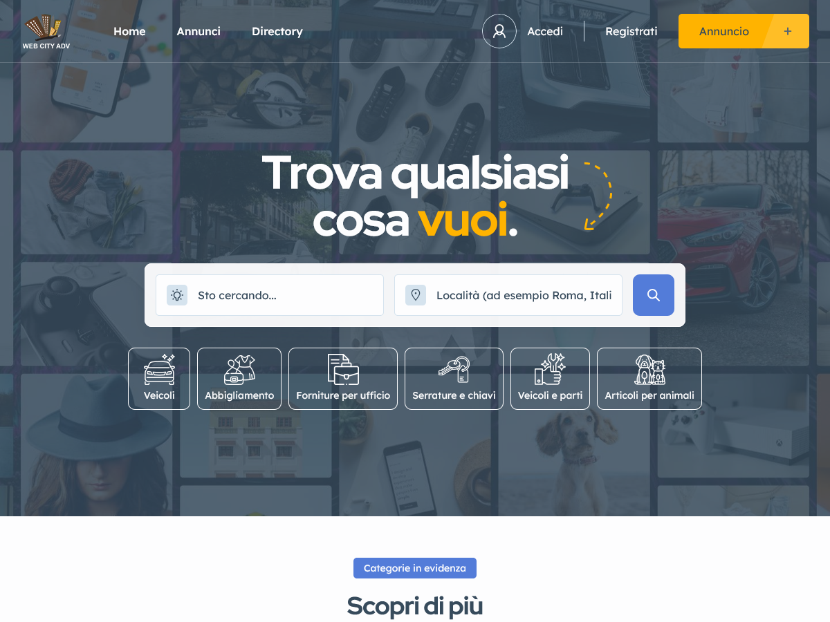 Motore di Ricerca & Web Directory | WEB CITY ADV