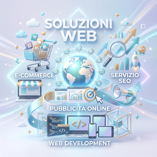 Soluzioni Siti Web E-Commerce Servizio SEO Pubblicità Online Web Development MC Online Solutions