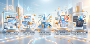 Soluzioni Siti Web E-Commerce Servizio SEO Pubblicità Online Web Development MC Online Solutions