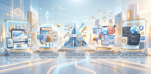Soluzioni Siti Web E-Commerce Servizio SEO Pubblicità Online Web Development MC Online Solutions