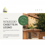 Noleggio casette in legno strutture allestimenti per eventi Casal Velino (Salerno) Pino Events