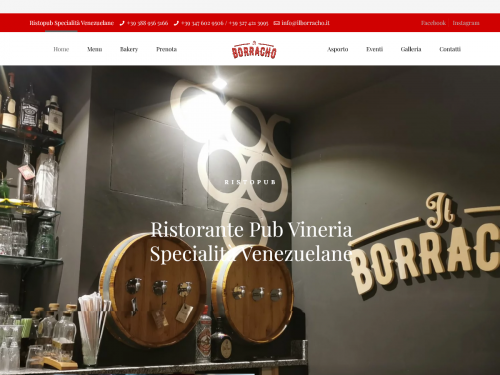 Ristorante Pub Vineria Specialità Venezuelane | Il Borracho Pellare (Salerno)