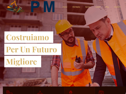 Scavi e demolizioni Scavi fibra ottica Vendita materiali inerti | Impresa PM
